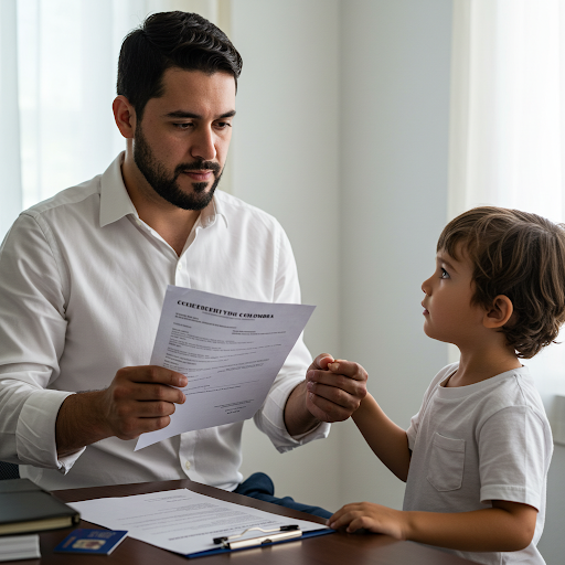 Documentos necesarios para solicitar custodia como padre
